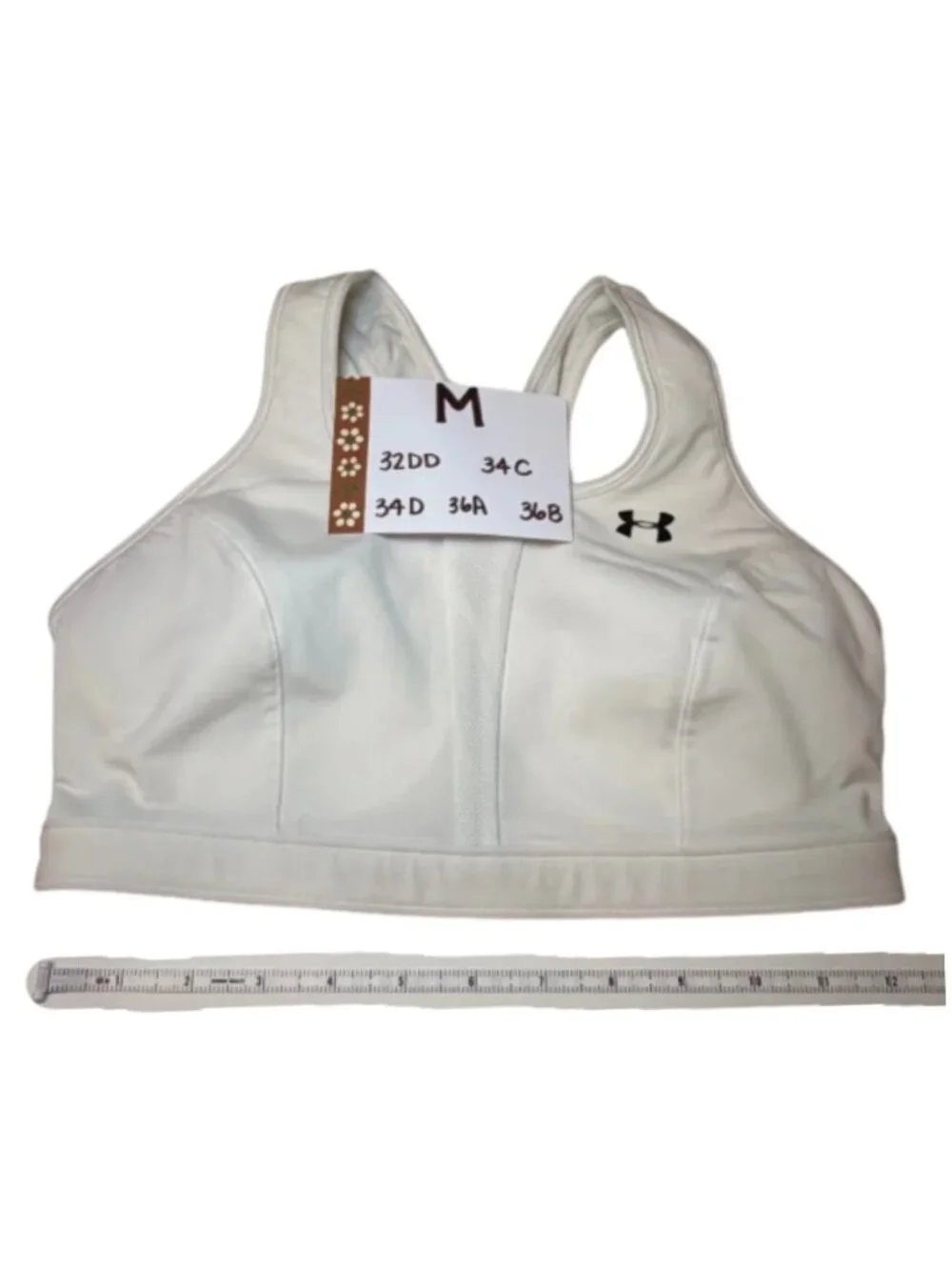 Under Armour Sports Bra Trio Women’s Medium Black, Purple, White Workout Gym Fit